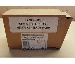 Siemens SIMATIC DP ET200S 6ES7138-4HA00-0AB0 INTERFACE MODULE ( 1PCS ) #BD7809# Siemens SIMATIC DP ET200S 6ES7138-4HA00-0AB0 INTERFACE MODULE ( 1PCS ) #BD7809#