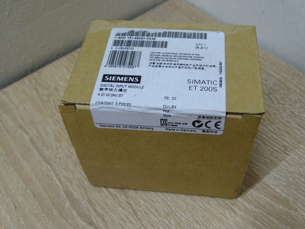 Siemens simatic ET200S 6ES7131-4BD01-0AA0 1 LOT #AD1612# 6ES7131-4BD01-0AA0 | Siemens - Зображення 1