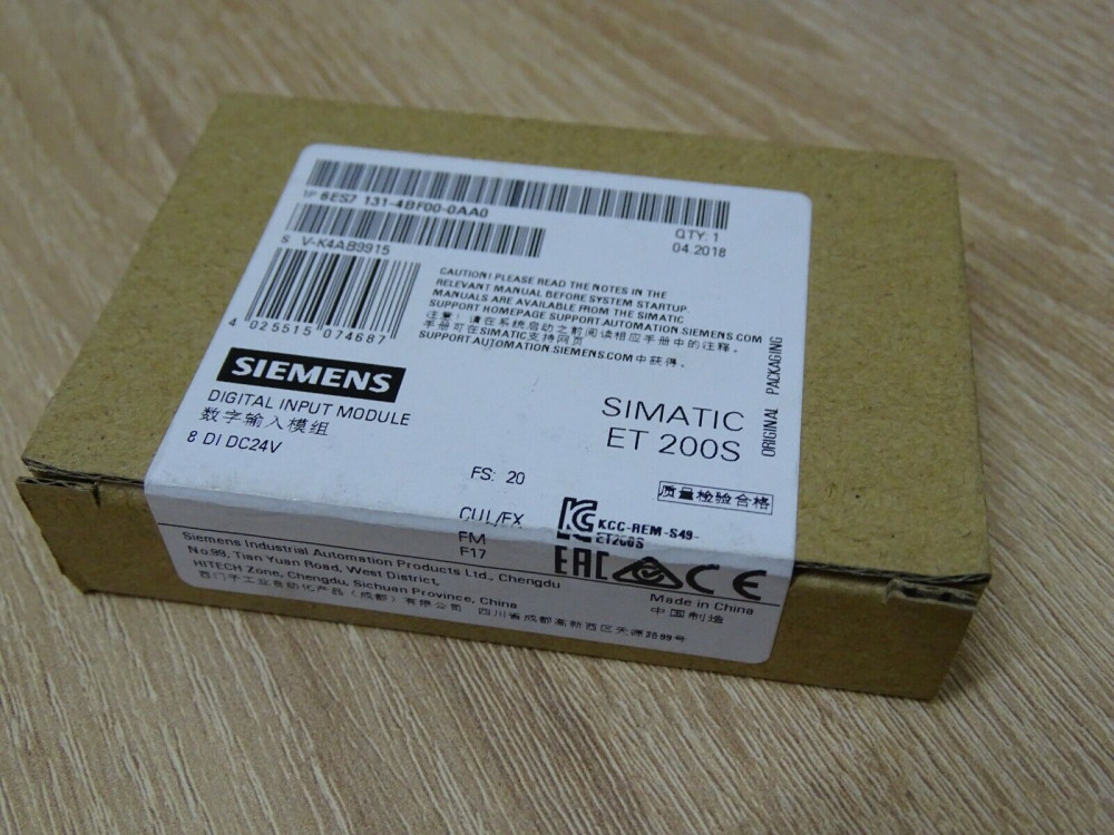 Siemens simatic ET200S 6ES7131-4BF00-0AA0 1 PCS #AD1612# 6ES7131-4BF00-0AA0 | Siemens - Зображення 1