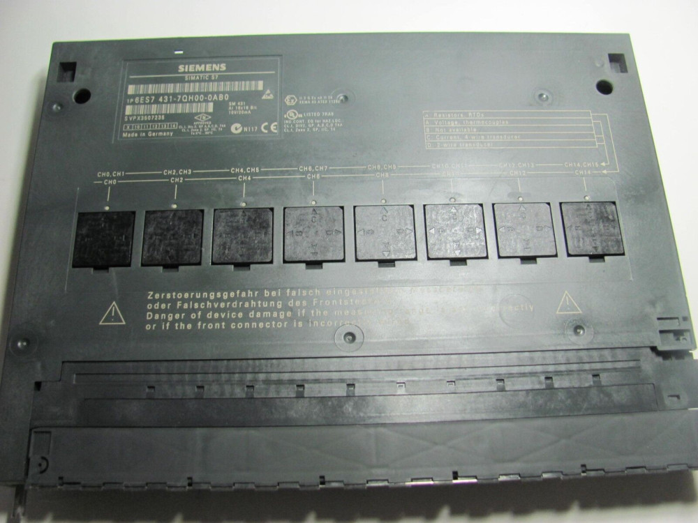 Siemens Simatic S7-400 6ES7431-7QH00-0AB0 + ES7492-1AL00-0AA0 SM 431 #D567# 6ES7431-7QH00-0AB0 | Siemens - Зображення 1