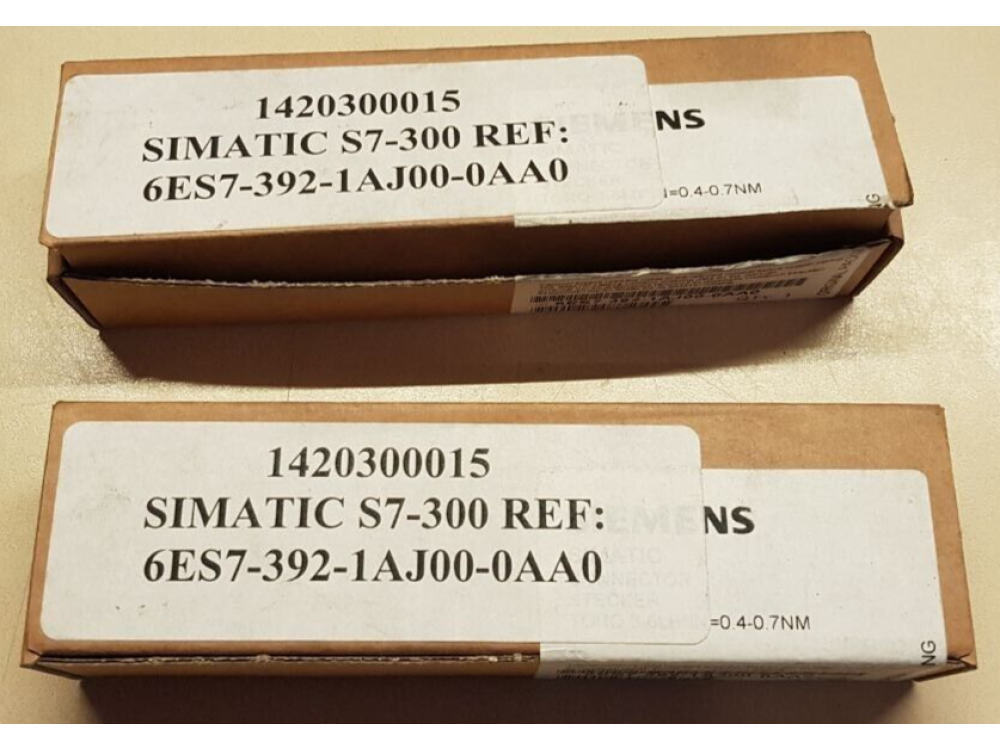 Siemens SIMATIC 6ES7392-1AJ00-0AA0 20-POLE FRONT CONNECTOR ( 1 lot ) #BD7809# 6ES7392-1AJ00-0AA0 | Siemens - Зображення 1