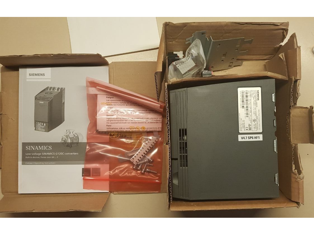 Siemens SINAMICS G120C 6SL3210-1KE15-8AB2 6SL3210-1KE15-8AB2 | Siemens - Зображення 1