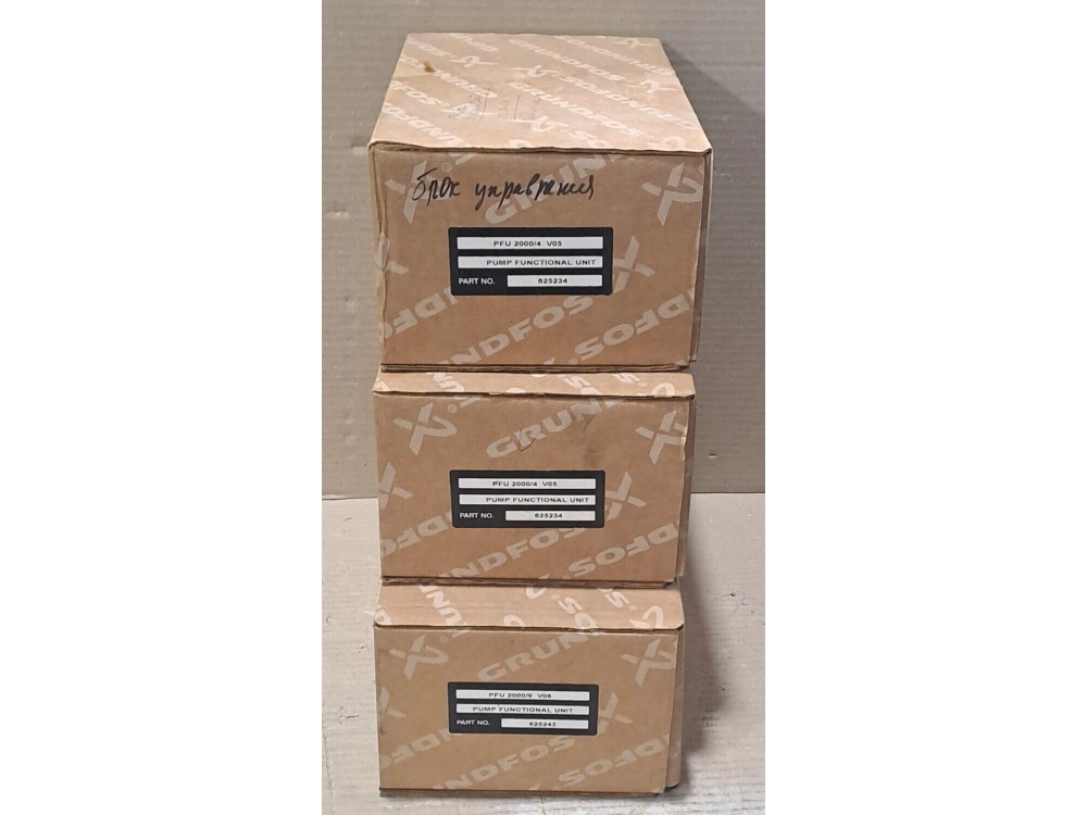 Grundfos PFU 2000/4 v05 625234 PUMP FUNCTOINAL UNIT 1 pcs PFU 2000/4 v05 | Grundfos - Зображення 1