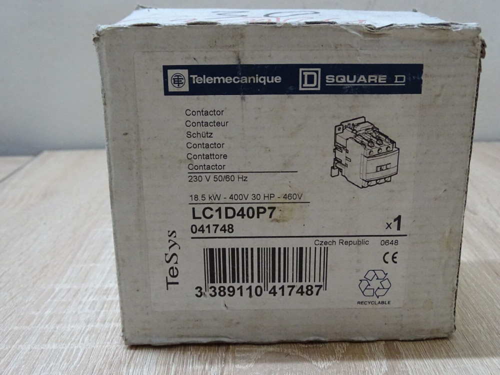 Telemecanique LC1D40P7 #D7809# LC1D40P7 | Telemecanique - Зображення 1