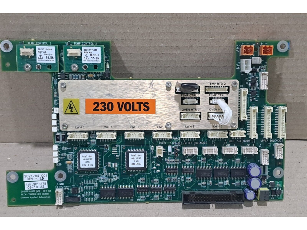 Siemens 2021785-001 REV AB PECM CONTROLLER BOARD 1 PCS #G1362# 2021785-001 | Siemens - Зображення 1