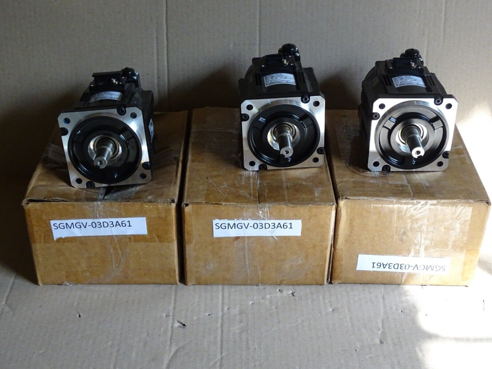 YASKAWA Servo MOTOR SGMGV-03D3A61 New Open box 1 Pcs #SV1362# SGMGV-03D3A61 | Yaskawa - Зображення 1