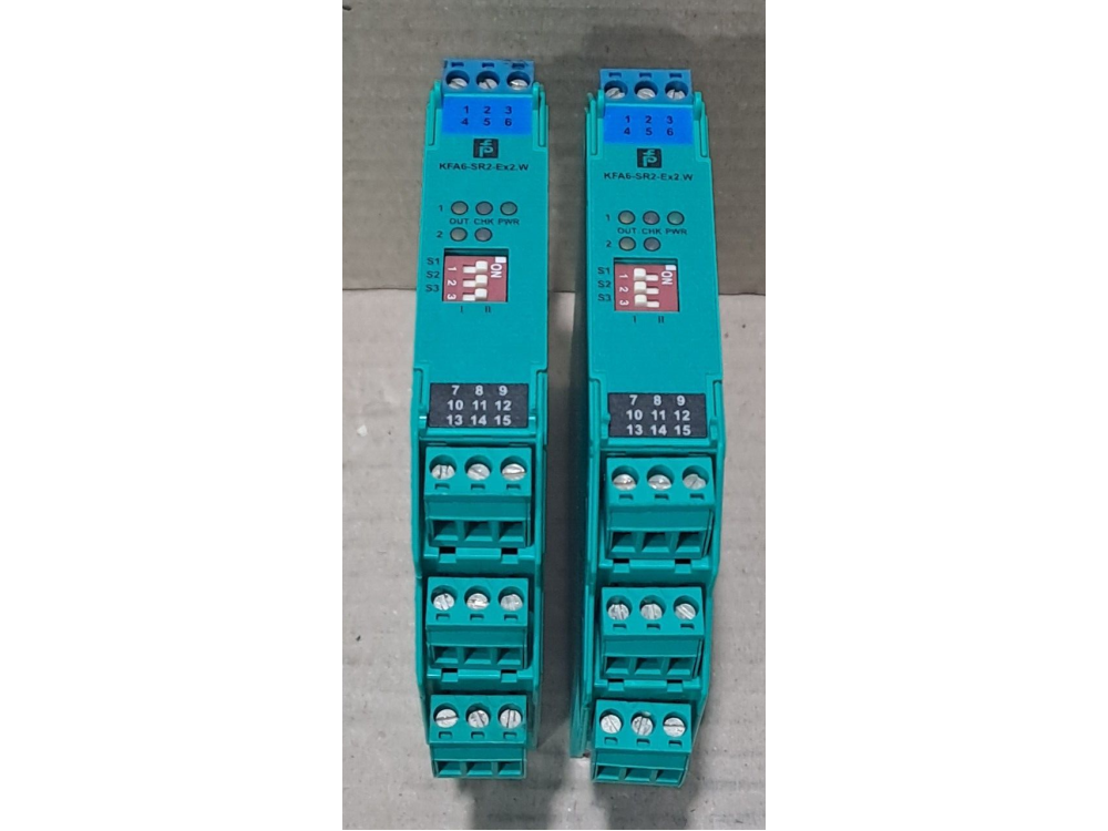 Pepperl + Fuchs KFA6-SR2-Ex2.W 103373 Switch Amplifier 1 PCS KFA6-SR2-Ex2.W | Pepperl+Fuchs - Зображення 1
