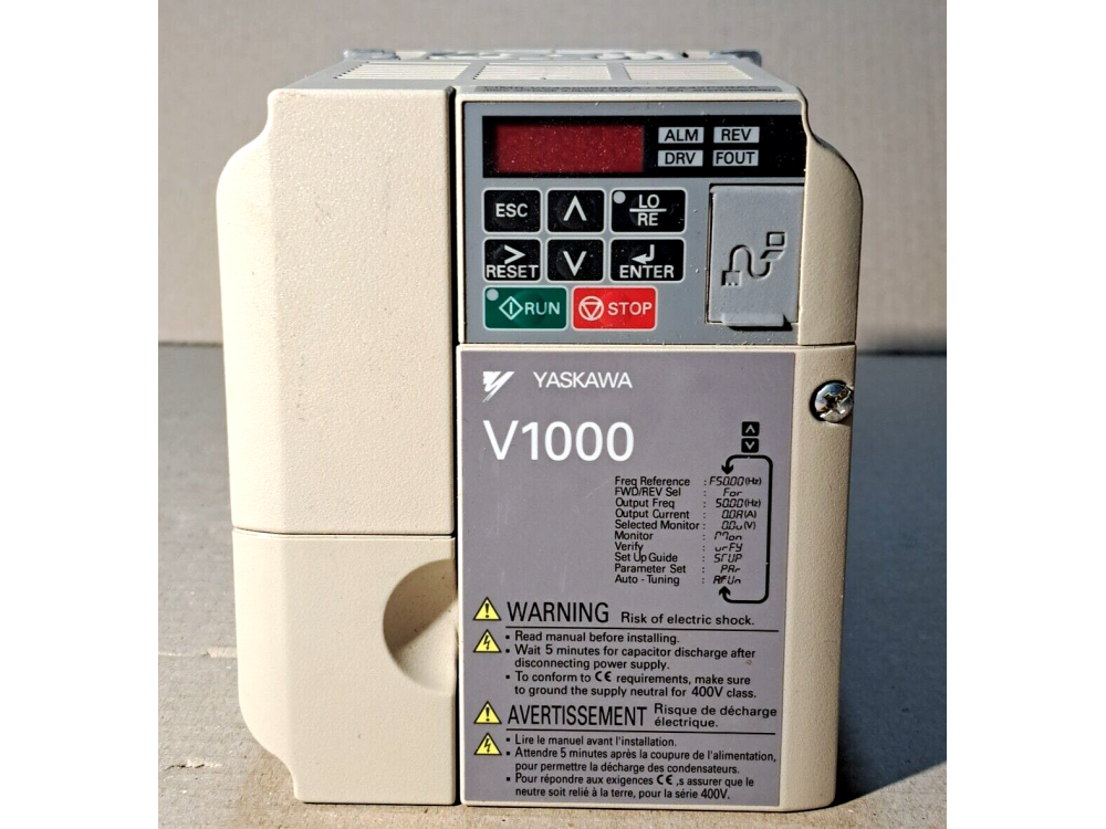 YASKAWA V1000 CIMR-VC4A0007BAA 1 pcs CIMR-VC4A0007BAA | Yaskawa - Зображення 1