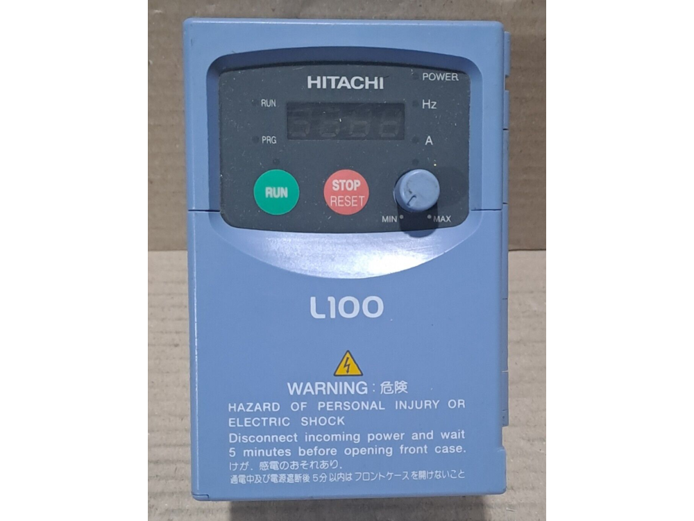 Hitachi L100-002NFE INVERTER 1 pcs #D7809# L100-002NFE | HITACHI - Зображення 1