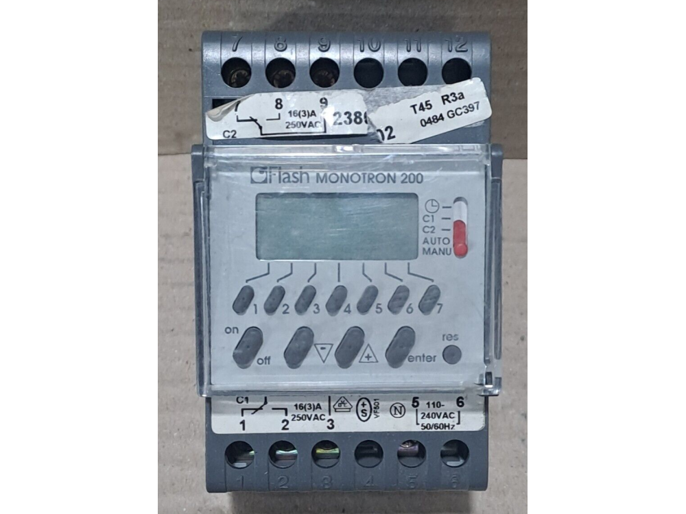 FLASH MONOTRON 200 TIME SWITCH 1 pcs #D7809# MONOTRON 200 | FLASH - Зображення 1