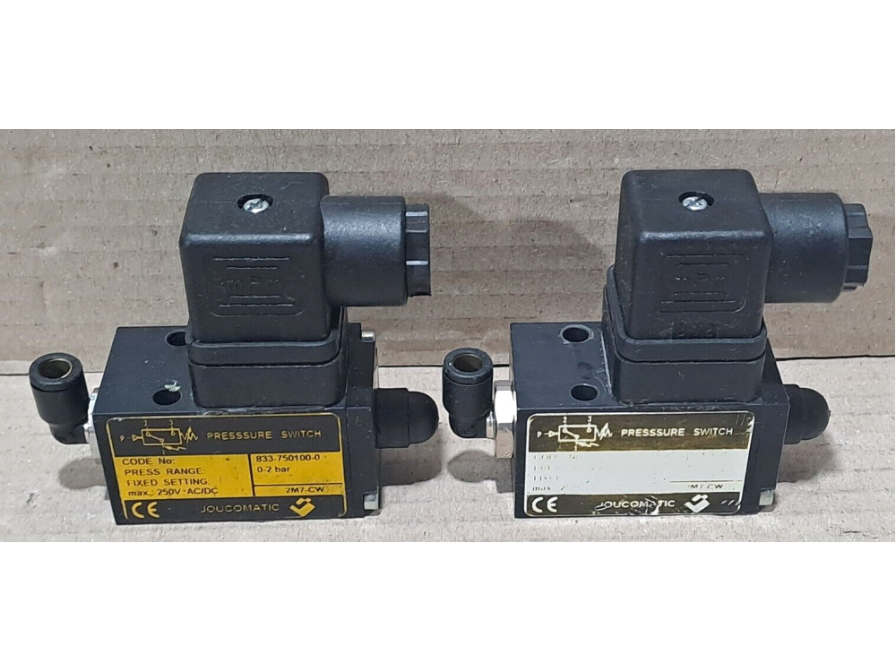 Joucomatic 833-750100-0 PRESSURE SWITCH 1 PCS #D7809# 833-750100-0 | Joucomatic - Зображення 1