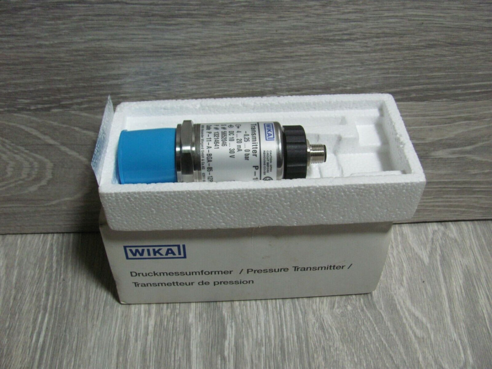 WIKA Transmitter P-11 -0,25...0 bar P-11-A-BGA-85-1ZPM4ZZ-ZZZ P-11 | Wika - Зображення 1
