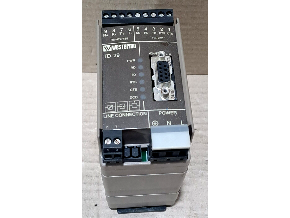 Westermo TD 29 Multidrop Modem 1 pcs TD 29 | Westermo - Зображення 1