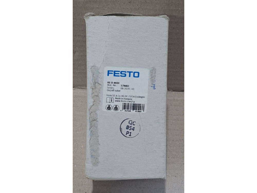 Festo HE-D-MIDI 170682 Shut off valve 1 PCS #AD1612# HE-D-MIDI | Festo - Зображення 1