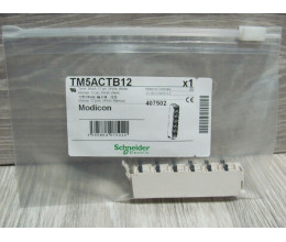 Schneider Electric TM5ACTB12 407502 Modicon Terminal block 12-PIN 1 pcs Schneider Electric TM5ACTB12 407502 Modicon Terminal block 12-PIN 1 pcs