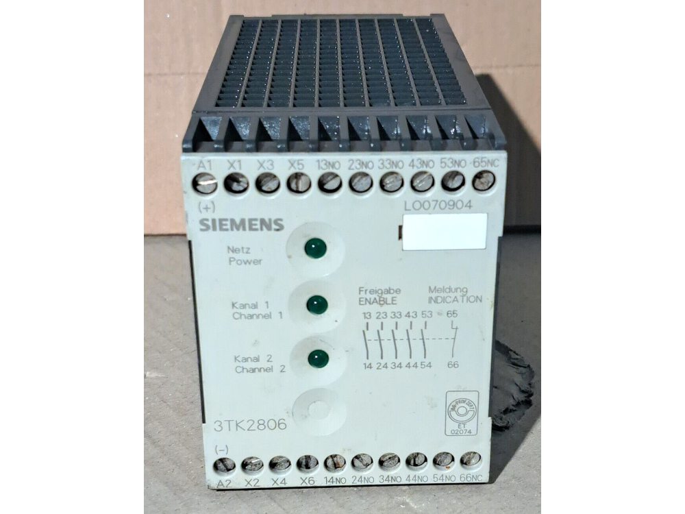 SIEMENS 3TK2806-0BB4 Safety Contactor combination DC 24V (1 PCS) #D7809# 3TK2806-0BB4 | Siemens - Зображення 1