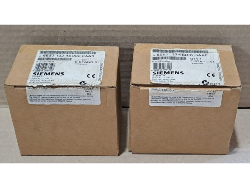 Siemens 6ES7132-4BD02-0AA0 electronic modules for ET 200S 1 pcs #AD1612# 6ES7132-4BD02-0AA0 | Siemens - Зображення 1