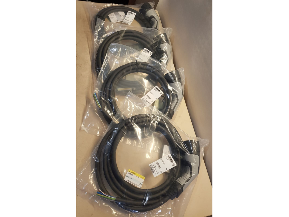 Phoenix Contact EV-T2G3C-3AC32A-5,0M6,0ESBK01 AC Charging Cable 1 pcs #BD7809# EV-T2G3C-3AC32A-5 | Phoenix Contact - Зображення 1