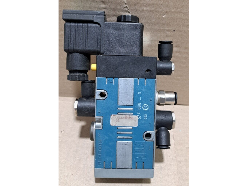 REXROTH 577 608...0 Pneumatic 5/2-Directional Valve 1 PCS #D7809/3# 577 608 0 | Rexroth - Зображення 1