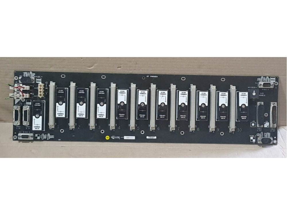 MOORE ASSY 16407-1-1 CHASSIS RACK BACKPLANE 1 PCS 16407-1-1 | MOORE - Зображення 1
