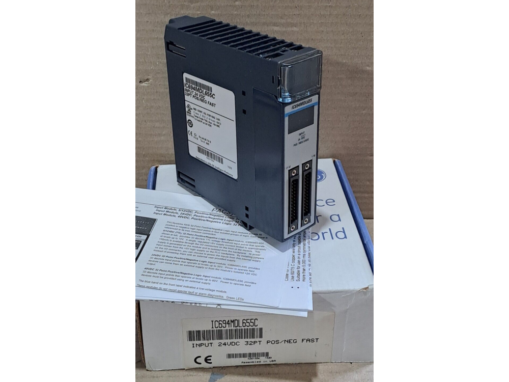 Fanuc IC694MDL655C Input 24 VDC 32PT POS/NEG FAST 1 PCS IC694MDL655С | GE Fanuc - Зображення 1