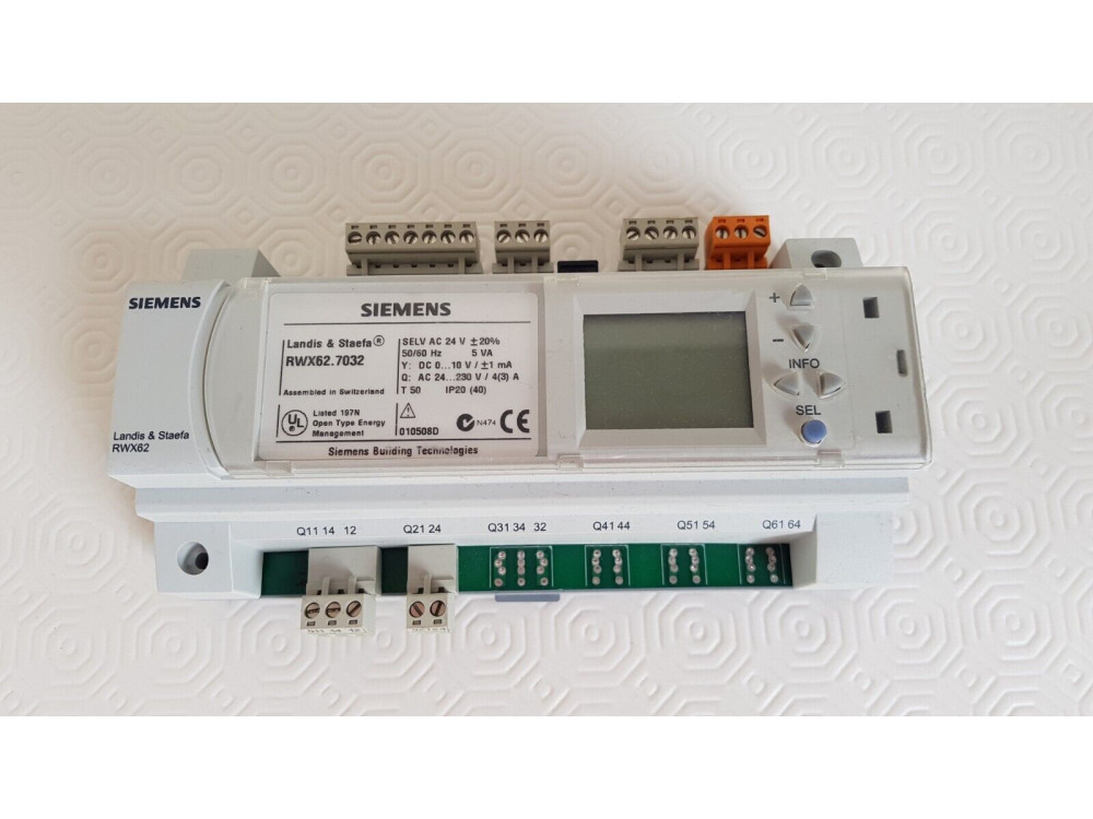 Siemens rwx62.7032 Universal Controller for HVAC Installations RWX62.7032 | Siemens - Зображення 1
