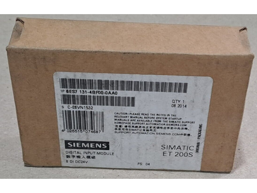 Siemens Simatic 6ES7131-4BF00-0AA0 ET200S (1 pcs) #AD1612# 6ES7131-4BF00-0AA0 | Siemens - Зображення 1