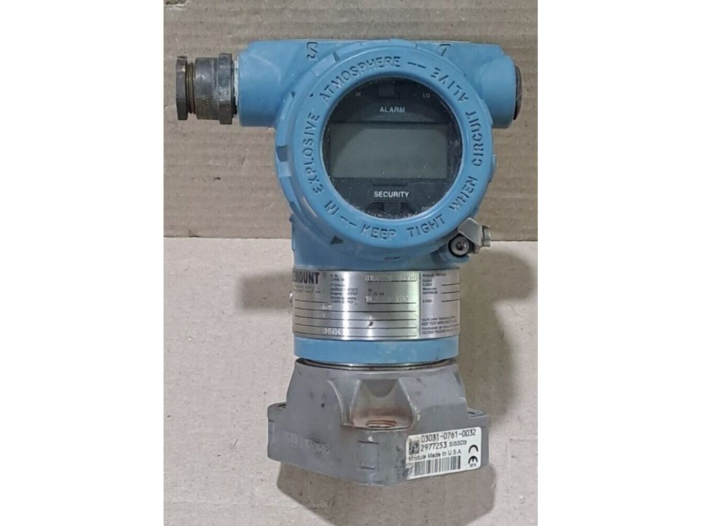 Rosemount 3051 CG3A02A1AFPE8M5Q4 pressure transducer 1 pcs 3051 | Rosemount - Зображення 1