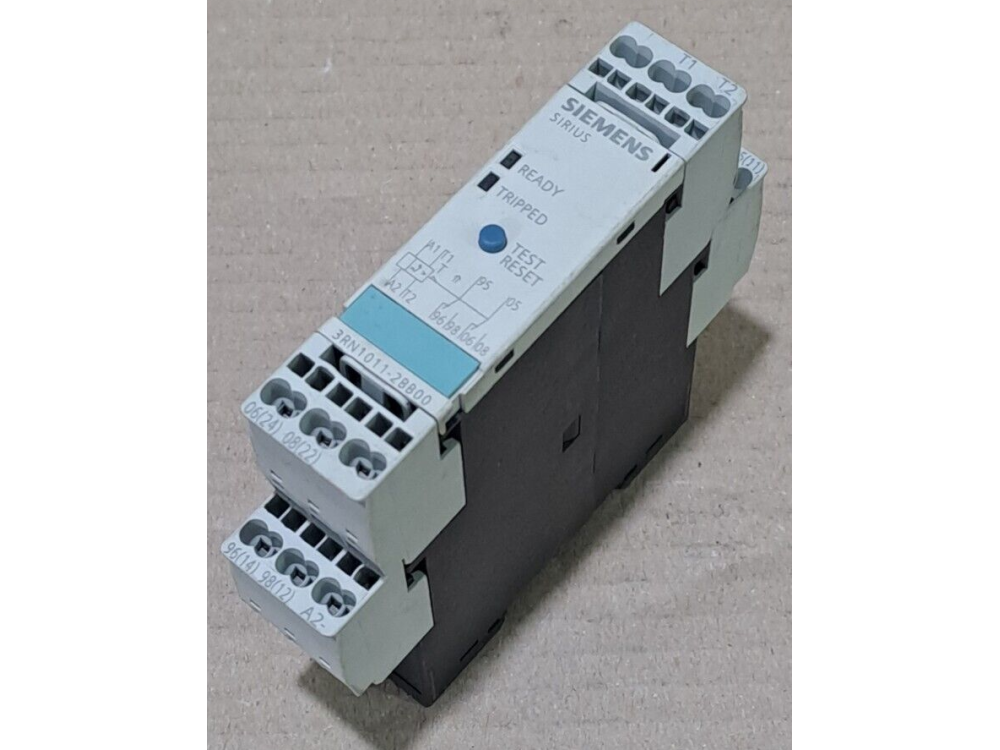 Siemens Sirius 3RN1011-2BB00 THERMISTOR PROTECTION RELAY 1 Pcs 3RN1011-2BB00 | Siemens - Зображення 1