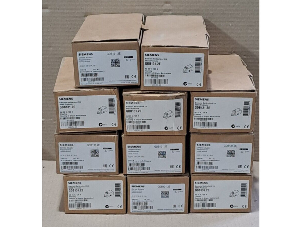 Siemens GDB131.2E Linear air damper actuator #BD7809# (1 pcs) GDB131.2E | CPU - Зображення 1