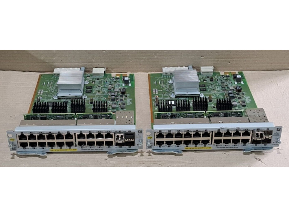 HP j9990A ARUBA 20p Gig-T 4p SFP+ Module 1 pcs #BD7809# j9990A | Aruba - Зображення 1