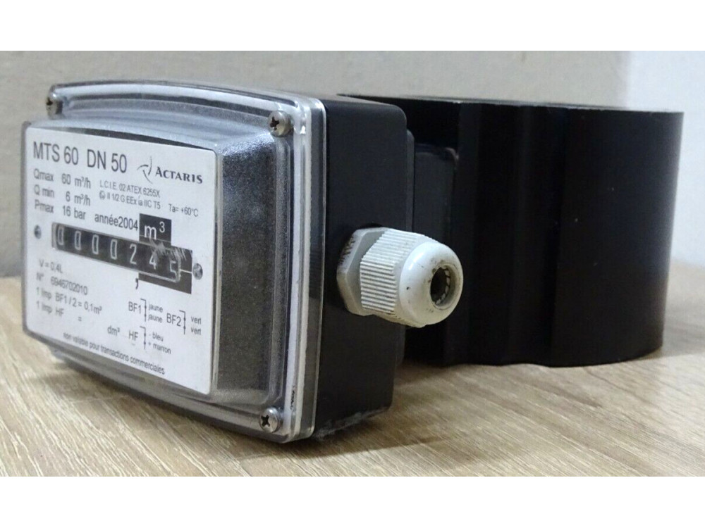 ACTARIS (Itron) MTS 60 DN 50 Quantometer / Industrial Gas Meter (16 bar, 60 m³/h, ATEX, -20°C to +50°C TS) MTS 60 DN 50 | ACTARIS - Зображення 1