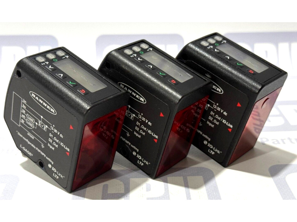 Banner LTF24KC2LDQ Long Range Laser Sensor LTF ( 1 PCS) #BD7809# LTF24KC2LDQ | Banner - Зображення 1