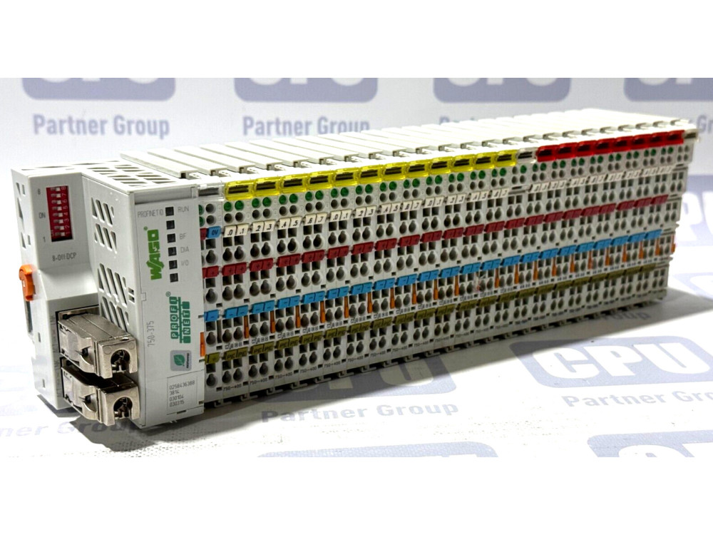 1 LOT- 23 pcs Wago 750-375 Fieldbus Coupler PROFINET IO #BD7809/1# 750-375 | Wago - Зображення 1