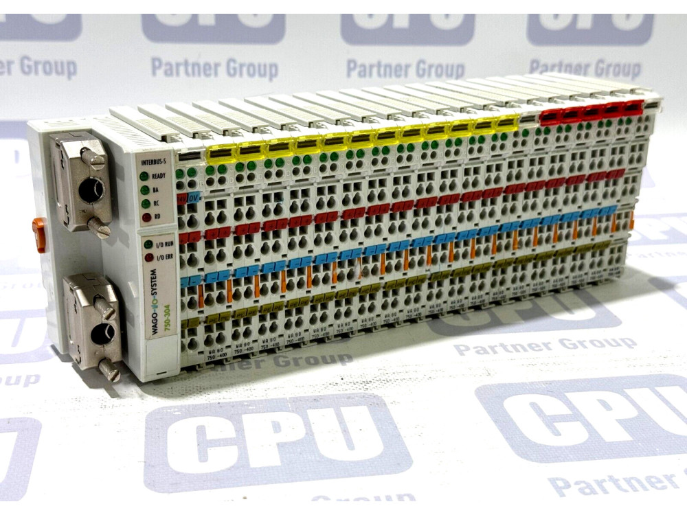 1 LOT- 20 pcs Wago 750-304 Fieldbus Coupler INTERBUS #BD7809/8# 750-304 | Wago - Зображення 1