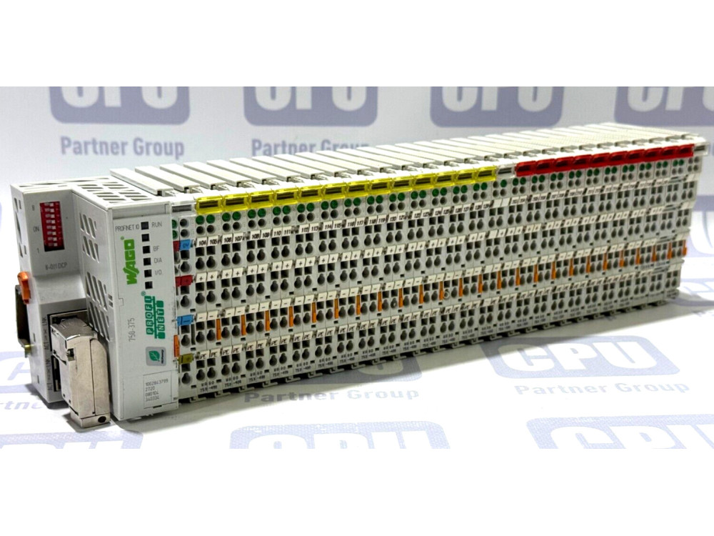 1 LOT- 26 pcs Wago 750-375 Fieldbus Coupler PROFINET IO #BD7809/11# 750-375 | Wago - Зображення 1