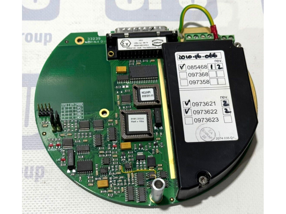 Enraf 854 ATG HCU S0854671 0854.671 REV.6 + OPA, 0854681 ( № 5 ) HCU | Honeywell - Зображення 1