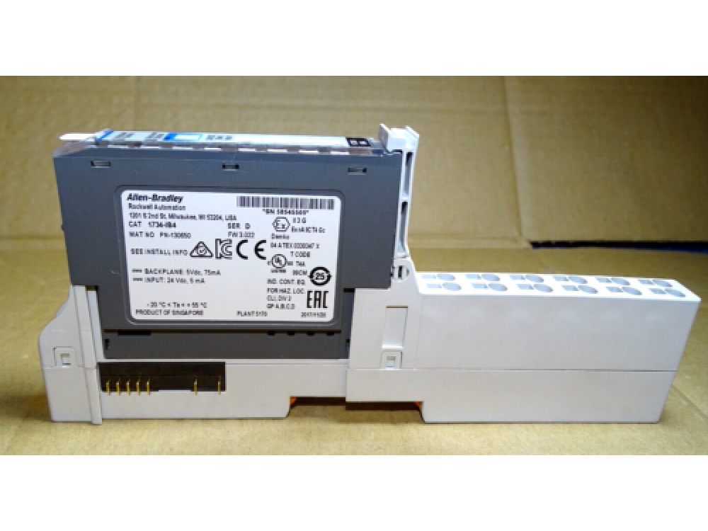 Allen-Bradley SER D FW 3.022, 1734-IB4, + 1734-TOP3S A 1734-IB4 | Allen-Bradley - Зображення 1