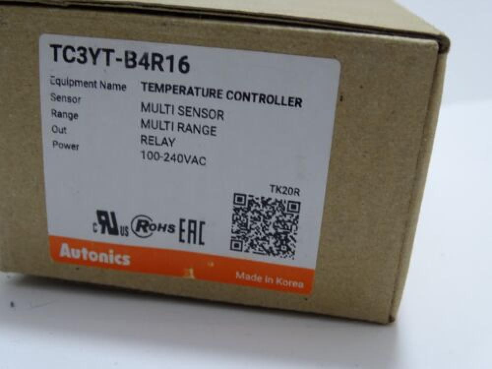 Autonics TC3YT-B4R16 Temperature Controller 1 PCS TC3YT-B4R16 | Autonics - Зображення 1