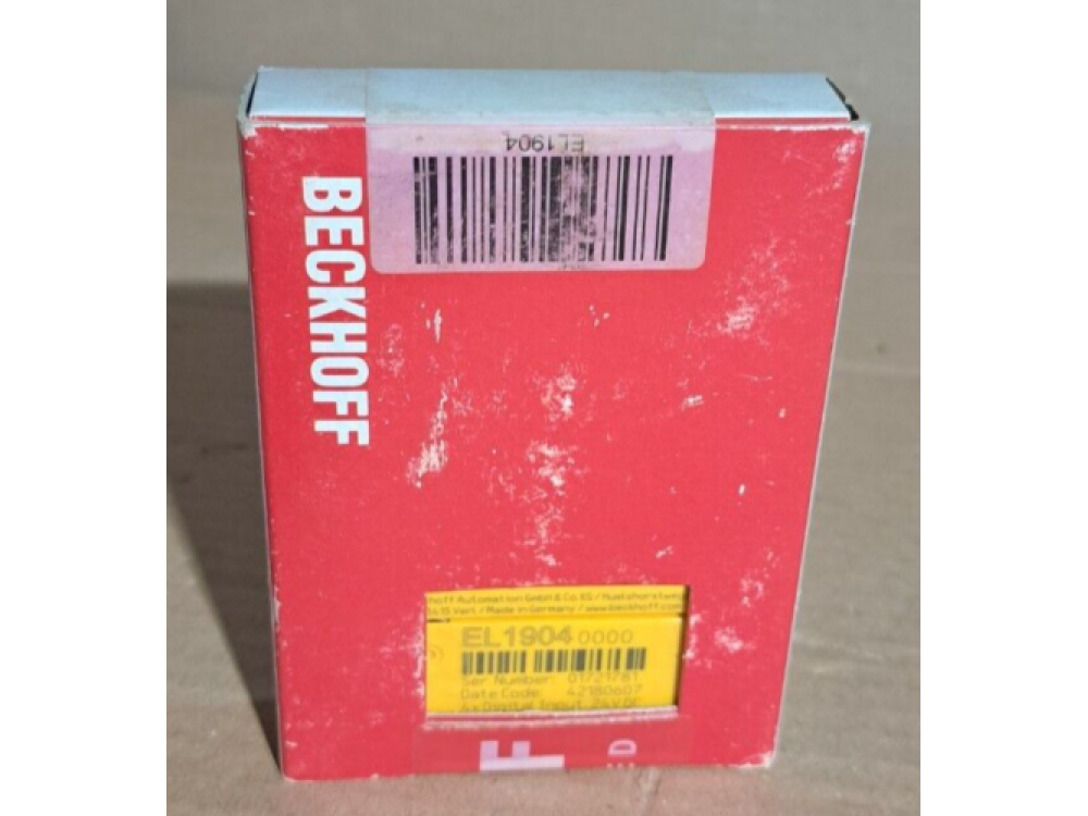 Beckhoff EL1904 EtherCAT Terminal 1 PCS #AD1612# EL1904 | Beckhoff - Зображення 1