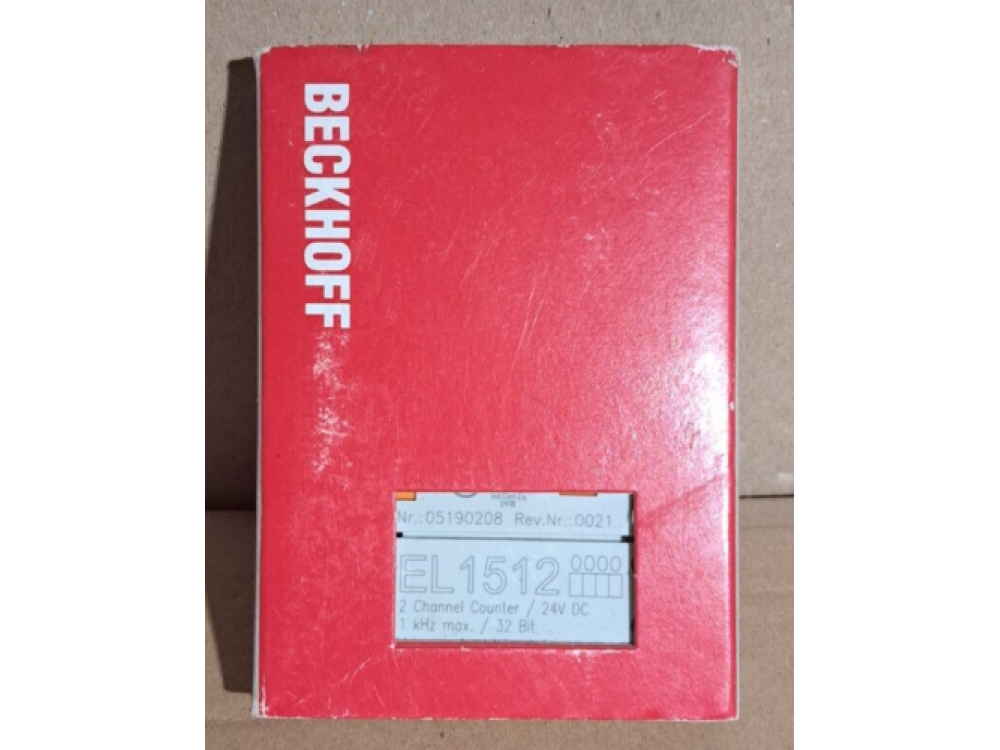 Beckhoff EL1512 EtherCAT Terminal 1 PCS #AD1612# EL1512 | Beckhoff - Зображення 1