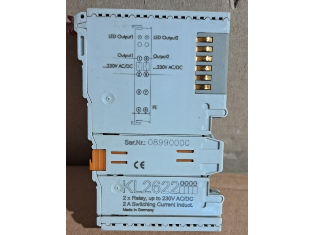 BECKHOFF KL2622 Bus Terminal 1 PCS #AD1612# KL2622 | Beckhoff - Зображення 1