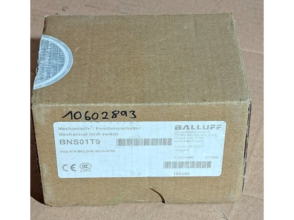 BNS 819-B03-D08-46-55-0799 | BALLUFF - Зображення 1