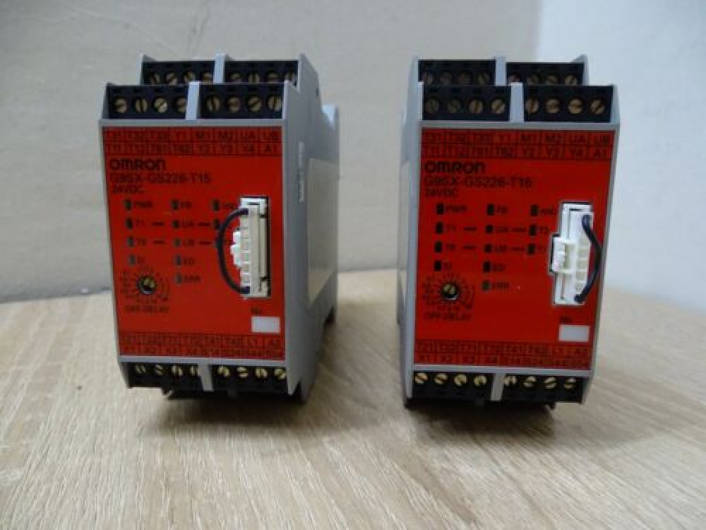 Omron G9SX-GS226-T15-RT 1 Lot of 2 pcs G9SX-GS226-T15-RT | Omron - Зображення 1