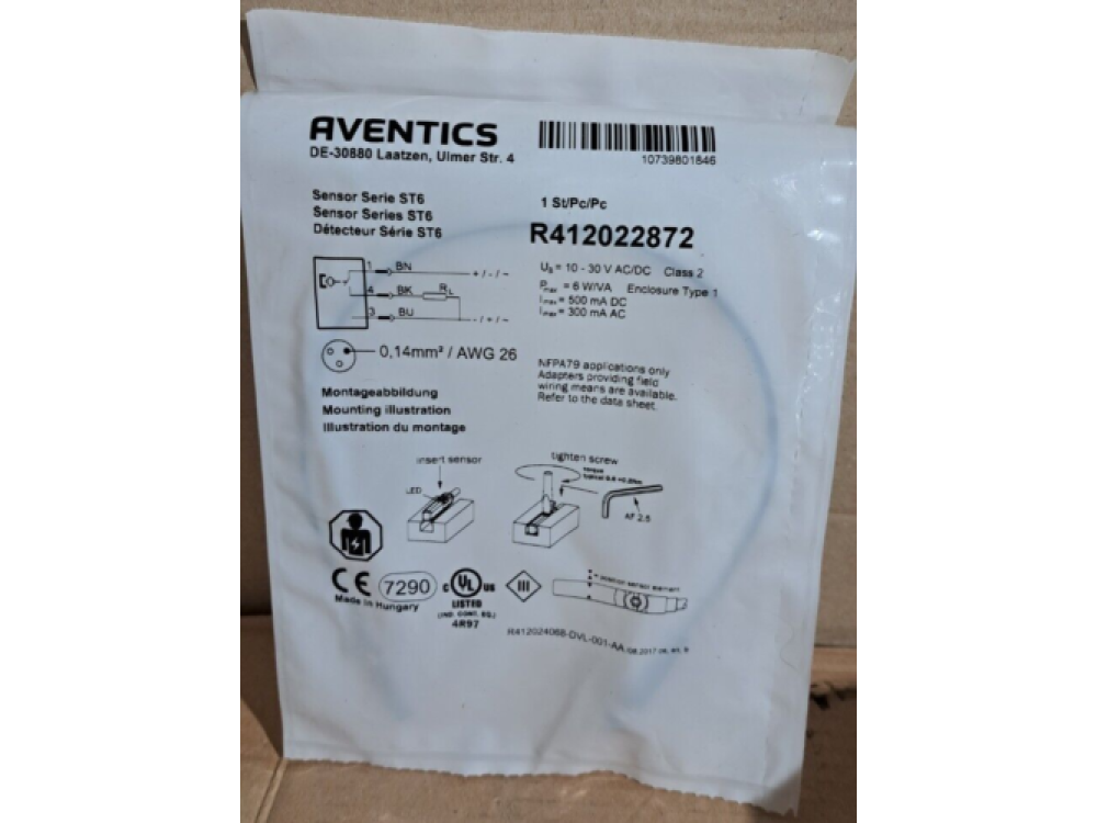 R412022872 | Aventics - Зображення 1