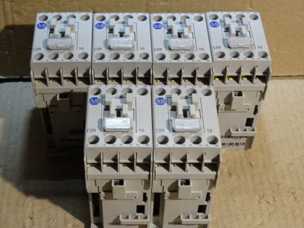 Lot of 6 pcs Allen Bradley 100-C09D10 Contactor #G1362# 100-C09D10 | Allen-Bradley - Зображення 1
