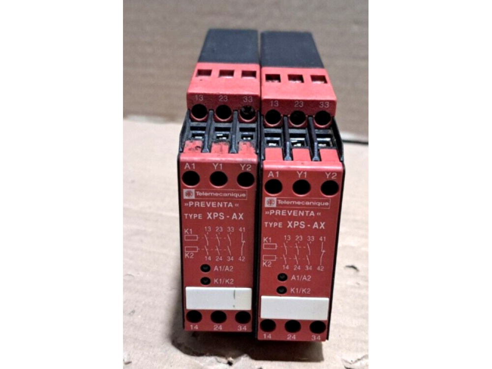 Telemecanique XPSAX5120 module Emergency stop 24 V AC D ( 1 pcs ) XPSAX5120 | Telemecanique - Зображення 1