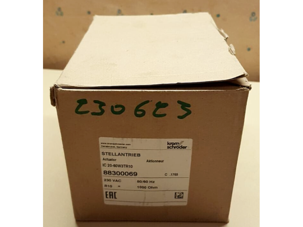 Kromschroder IC 20-60W3TR10, actuator, Cod. 88300069, 230VAC ( 1PCS ) #BD7809# IC 20-60W3TR10 | Kromschroder - Зображення 1