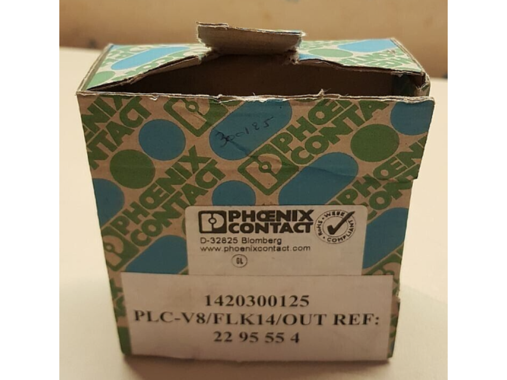 PHOENIX CONTACT PLC-V8 /FLK14/OUT System connection ( 1 pcs ) #BD7809# PLC-V8 /FLK14/OUT | Phoenix Contact - Зображення 1